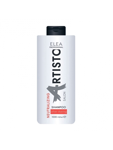 Шампунь-нейтрализатор Elea Professional Artisto Salon Neutralizing Shampoo после окрашивания волос, 1000 мл