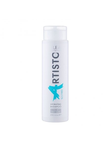 Бессульфатный шампунь Elea Professional Artisto SLS Free Hydrating Shampoo для увлажнения волос, 200 мл