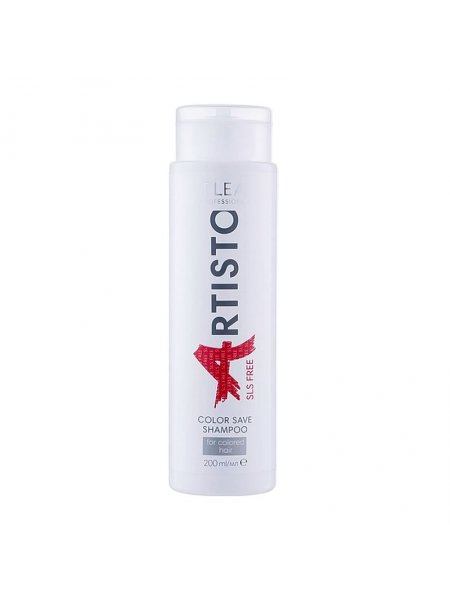 Бессульфатный шампунь Elea Professional Artisto SLS Free Color Save Shampoo для окрашенных волос, 200 мл