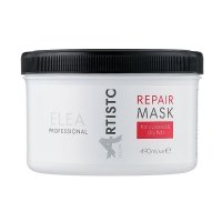 Восстанавливающая маска Elea Professional Artisto Salon Repair Mask для окрашенных и сухих волос, 490 мл