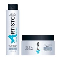 Набор Elea Artisto Hydra Intense DUO шампунь и маска для увлажнения сухих волос, 300/250 мл