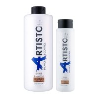 Набір Elea Artisto Balance&Control Shine DUO шампунь і кондиціонер для блиску волосся, 1000/300 мл