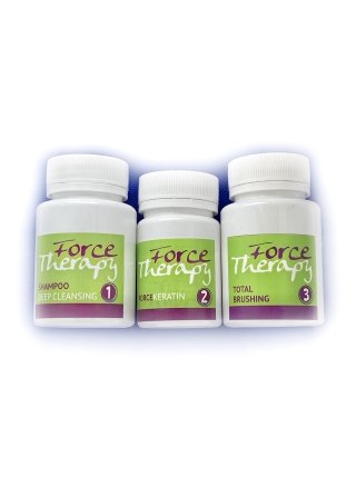 Набір для відновлення волосся Floractive Force Therapy, 100/30/100 г (розлив)
