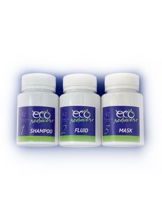 Набір кератину для волосся Floractive ECO Reduxer, 3х1000 мл (заводські)