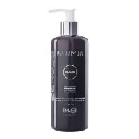 Сяюча тонуюча маска для волосся "Чорний" Emmebi Illumia color mask Black (300 мл)