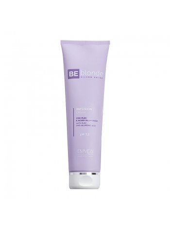 Крем-блеск Emmebi Be Blonde Silver Shine Infusion Cream для блонда и осветленных волос 150 мл