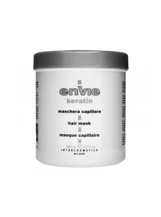 Капілярна маска Envie Luxury Keratin Mask з кератином для пошкодженого волосся (EN450), 1000 мл (заводська)