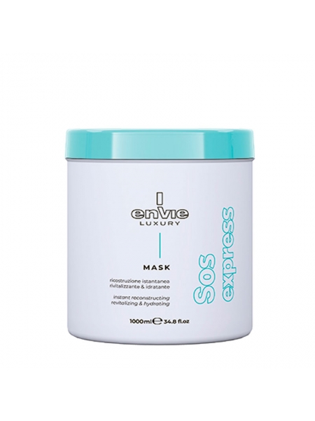 Aминoкислoтнaя маска Envie Luxury Sos Mask для мгновенного восстановления волос (EN463) 200 г (разлив)