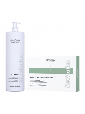 Набор Envie Specific Revitalize шампунь и ампулы против выпадения и для роста волос (EN372/EN376) 1000+10x10 мл