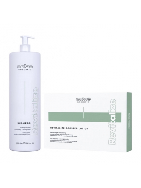 Набор Envie Specific Revitalize шампунь и ампулы против выпадения и для роста волос (EN372/EN376) 1000+10x10 мл