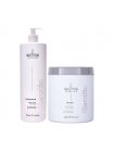 Набор Envie Luxury Keratin шампунь и маска для поврежденных волос с кератином (EN451/EN450), 2х200 г (разлив)
