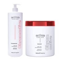 Набор Envie Chromactive Color Protector шампунь и маска для защиты цвета волос (EN438/EN436), 2х1000 мл