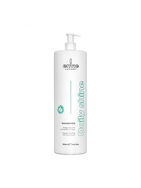 Шампунь Envie Daily Shine Shampoo ежедневный для блеска волос с кокосом (EN474), 1000 мл (заводская)