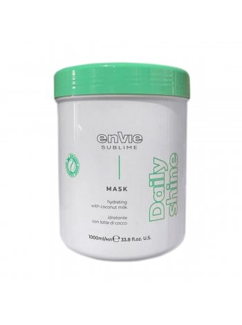 Маска Envie Daily Shine Hydrating Mask для блиску та зволоження волосся з кокосовим молочком (EN477), 200 г (розлив)