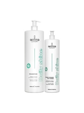 Набор Envie Daily Shine шампунь и кондиционер для ежедневного ухода с кокосом (EN474/EN476), 1000/500 мл (заводские)