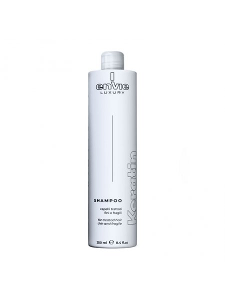 Шампунь Envie Luxury Keratin Shampoo для поврежденных волос с кератином (EN453), 250 мл (заводская)