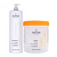 Набір Envie Luxury Milk шампунь та маска з молочними протеїнами та кислим Ph (EN426/EN428), 2х1000 мл (заводські)