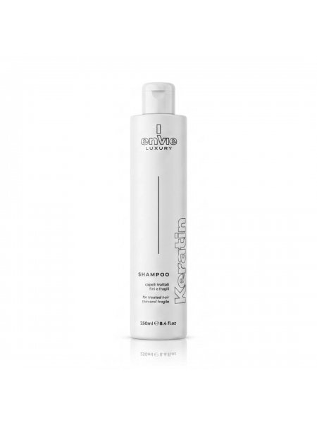 Шампунь Envie Luxury Keratin Shampoo для поврежденных волос с кератином (EN453), 250 мл (заводская)