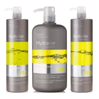 Набор для волос Erayba TRIO HydraKer Keratin шампунь, кондиционер и маска для увлажнения и восстановления волос, 3х1000 мл