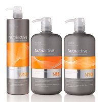 Набір Erayba TRIO NutriActive Collastin шампунь, кондиціонер маска для пошкодженого волосся, 3х1000 мл