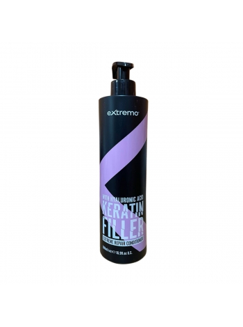 Кондиционер для восстановления волос Extremo Keratin Filler Repair Conditioner с кератином (ЕХ431), 500 мл (заводская)