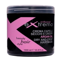 Маска Extremo Dry and Crisp Hair Mask для сухих и поврежденных волос с аргановым маслом (EX406)