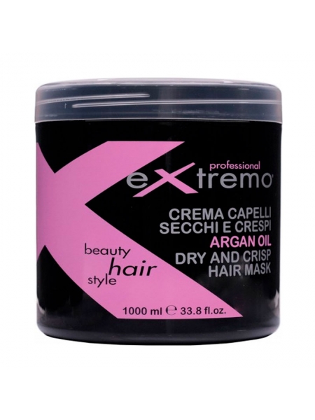 Маска Extremo Dry and Crisp Hair Mask для сухих и поврежденных волос с аргановым маслом (EX406)