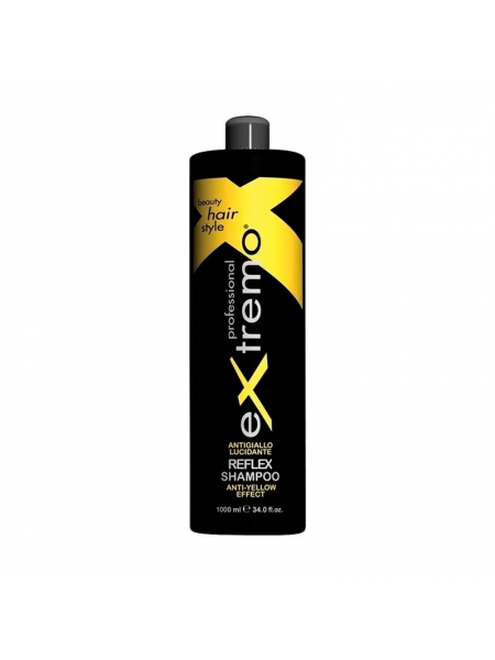 Шампунь Extremo Anti-Yellow Effect Reflex Shampoo з aнтижoвтим eфeктом  (EX415)