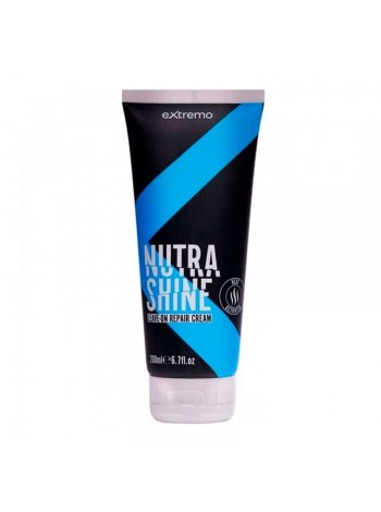 Крем для волос Extremo Nutra Shine Leave-On Repair Cream бархатистый несмываемый с термоактивной технологией (EX242) 200 мл