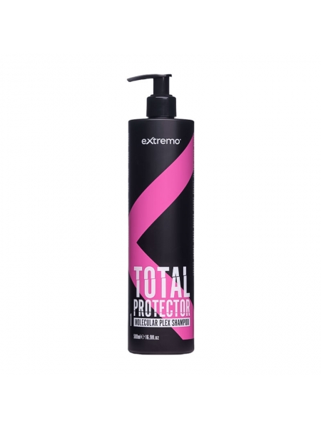 Шампунь Extremo Total Protector Molecular Plex Shampoo 1 для увлажнения и восстановления волос (EX440), 500 мл