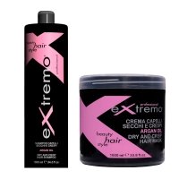 Набір Extremo Dry and Crisp шампунь і маска для сухого волосся з аргановою олією (EX404/EX406)