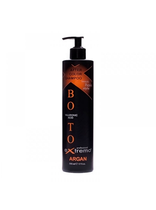 Шампунь для окрашенных волос Extremo Botox After Color Argan Shampoo с аргановым маслом (EX429), 500 мл (заводская)