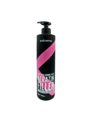 Кондиционер для восстановления волос Extremo Keratin Filler Repair Conditioner с кератином (ЕХ431), 500 мл (заводская)