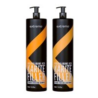 Набор Extremo Botox Dry&Crispy Karite шампунь и кондиционер для сухих и кудрявых волос  с маслом карите (EX427/EX430), 2х200 г (разлив)
