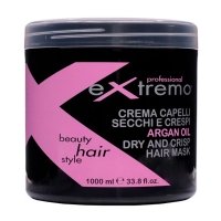 Маска Extremo Dry and Crisp Hair Mask для сухих и поврежденных волос с аргановым маслом (EX406)