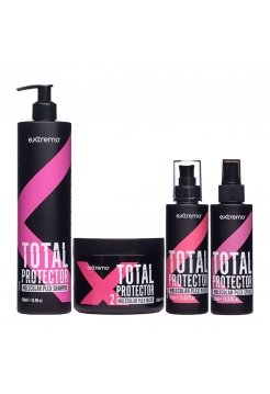 Набор Extremo Total Protector Molecular Plex для комплексного восстановления волос (EX440), 2x500+2x150 мл