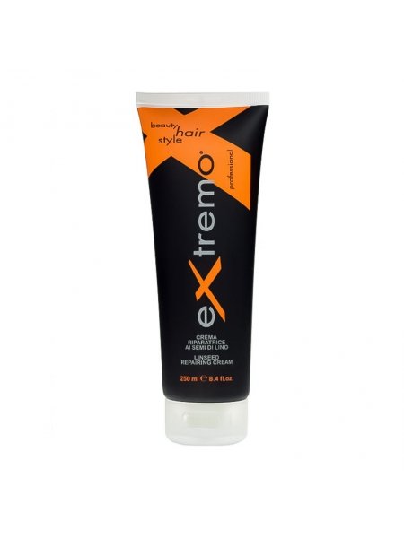 Відновлююча маска для волосся з лляною олією Extremo Linseed Repairing Cream (EX401), 250 мл (заводська)