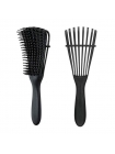 Гребінець з регулюванням щетини для кучерявого волосся Flexi Detangling Brush лиловий