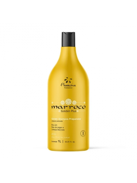 Шампунь глибокого очищення Floractive Marocco Golden Plus Shampoo Preparador, 1000 мл (заводська)