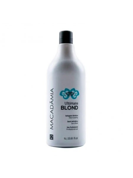Кератин для волос Macadamia Ultimate Blond (шаг 2), 1000 мл (заводская)