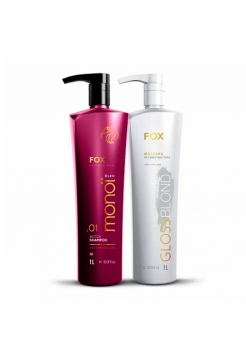 Набор кератина для осветленных волос и блонда Fox Gloss Blond