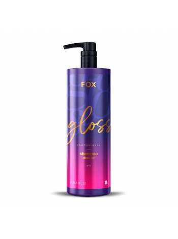 Шампунь Fox Gloss Shampoo Dilatador глубокой очистки волос pH 7,5 (новый дизайн)