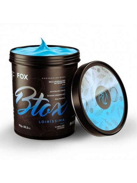 Ботокс Fox Btox Loirissima для відновлення освітленого волосся та блонду, 1000 мл (заводська)