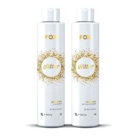 Набір для кератинового випрямлення волосся Fox Glitter, 2х200 г (розлив)