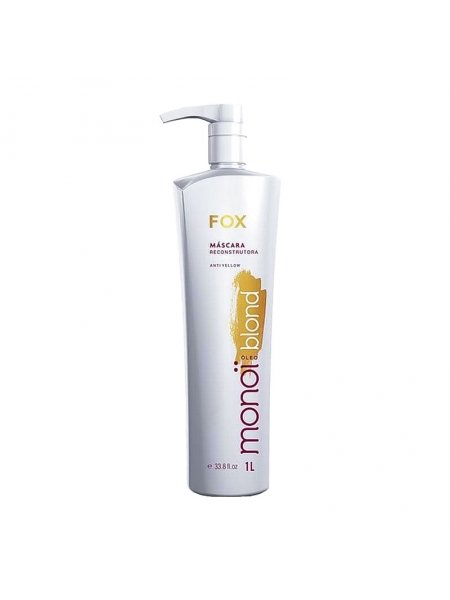Ботокс для осветленных волос и блонда Fox Oleo de Monoi Blond (маска-реконструктор), 1000 мл (заводская)
