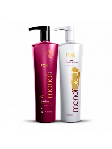 Набор ботокса Fox Oleo de Monoi Blond, 2х100 г (разлив)
