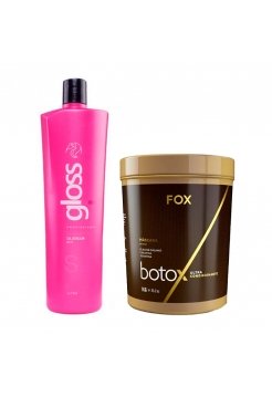 Набор ботокса для волос Fox Btox Ultra Condicionante, 2х1000 мл (заводские)