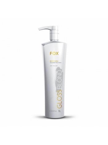 Кератин Fox Gloss Blond с фиолетовым пигментом для осветлённых волос, 1000 мл (заводская)
