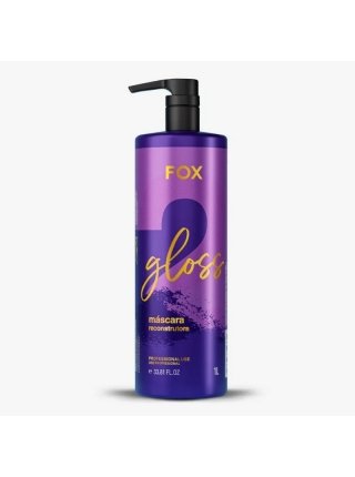Кератин для волос Fox Gloss Reconstructive Mask (новый дизайн), 1000 мл (заводская)