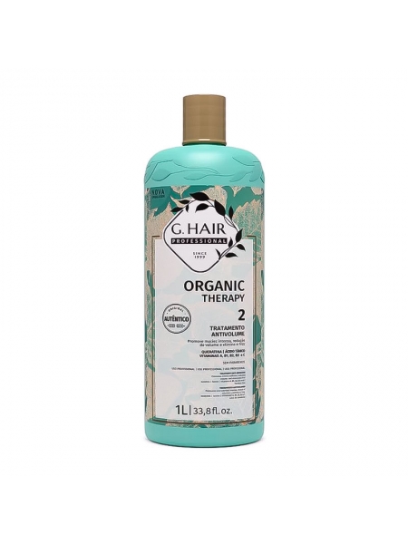 Нанопластика G.Hair Organic Therapy Keratin Smoothing Treatment для выпрямления волос, 1000 мл (заводская)